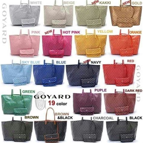 goyard colors 2021